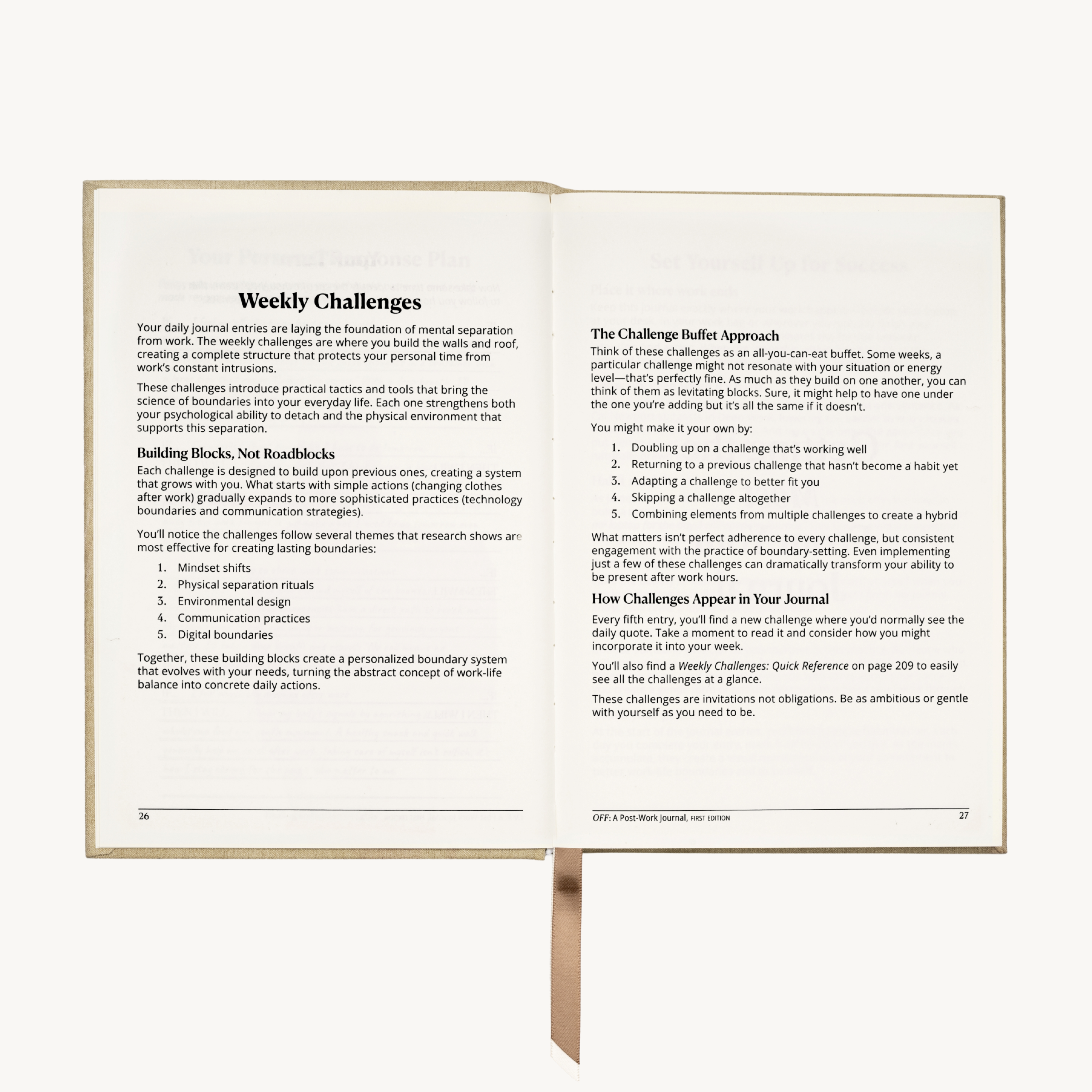 OFF: A Post-Work Journal